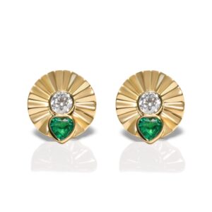 Emerald Ado Earrings